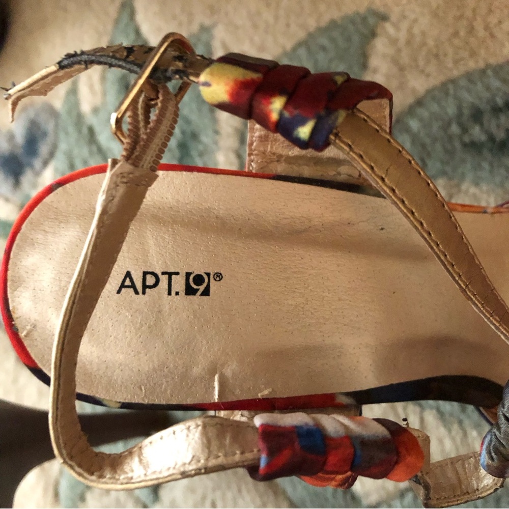 Apt 9 Multi Color 5” Heels Size 8 - image 3